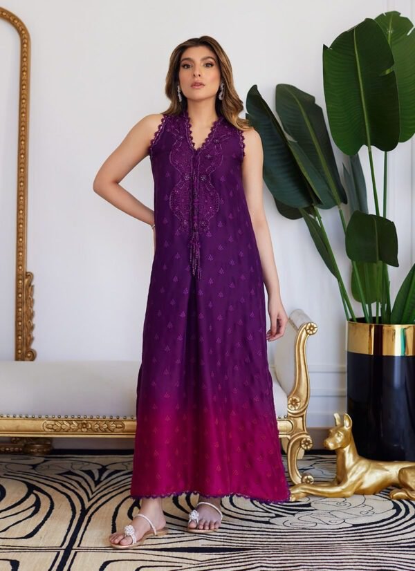 Farah Talib Aziz Luna Eid'24 Collection Violette