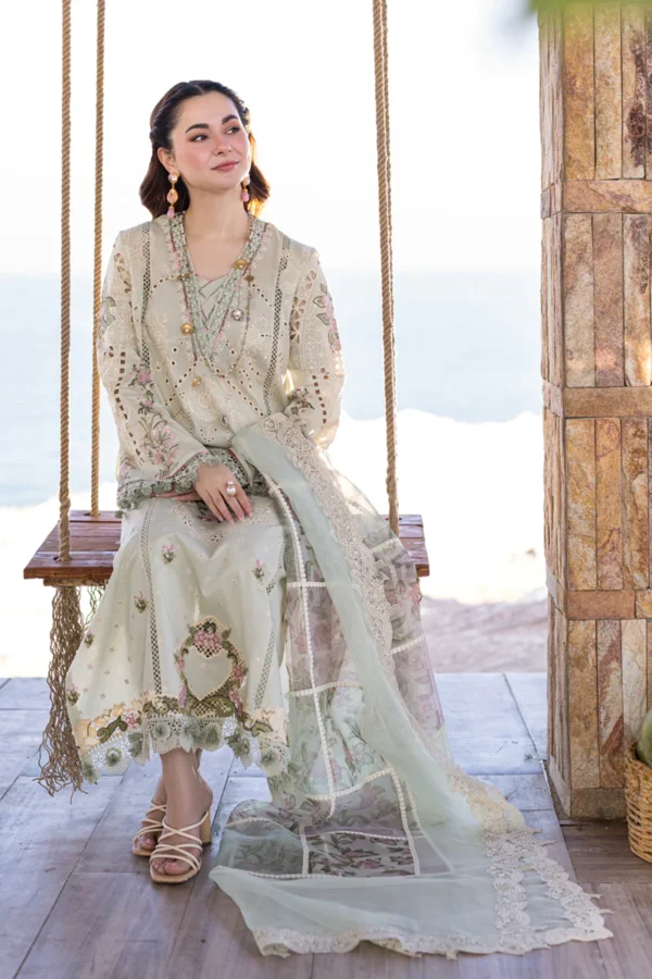 Qalamkar Luxury Lawn 24 Collection FP-15 RANIA - Image 4