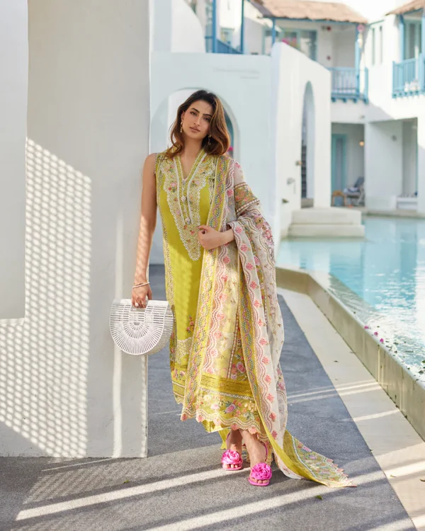 Faiza Saqlain Liliana Luxury Lawn'24 By Estera