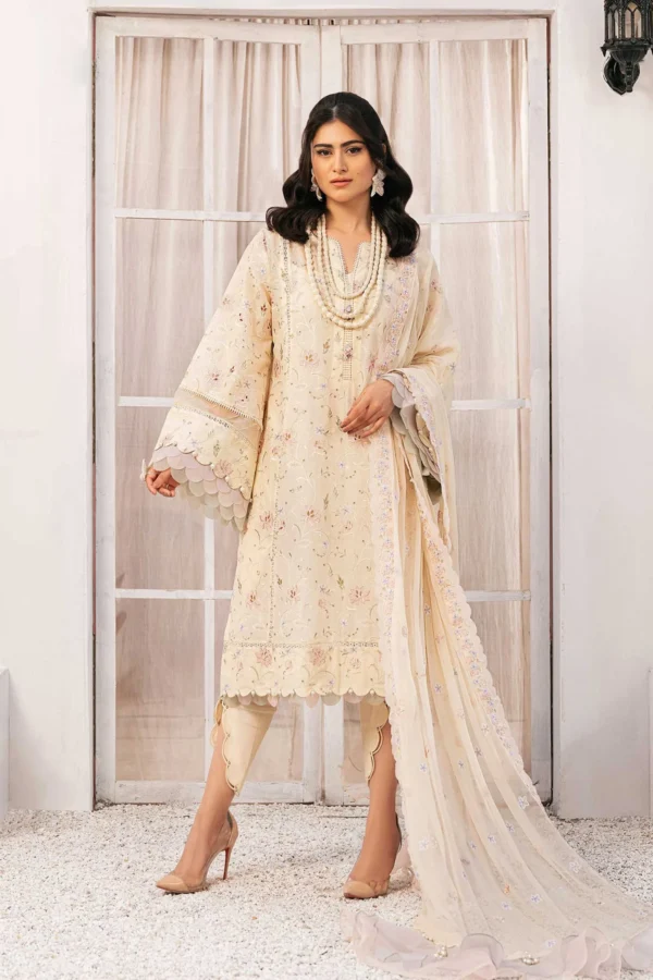 Maria B M Luxe Fabric Collection LF-609-S