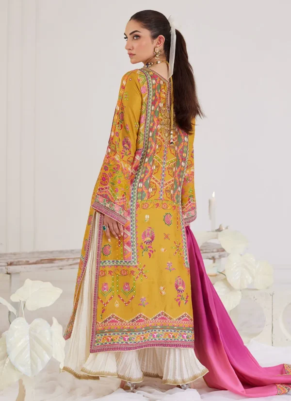 PALMIRA MUSTARD SHIRT AND DUPATTA