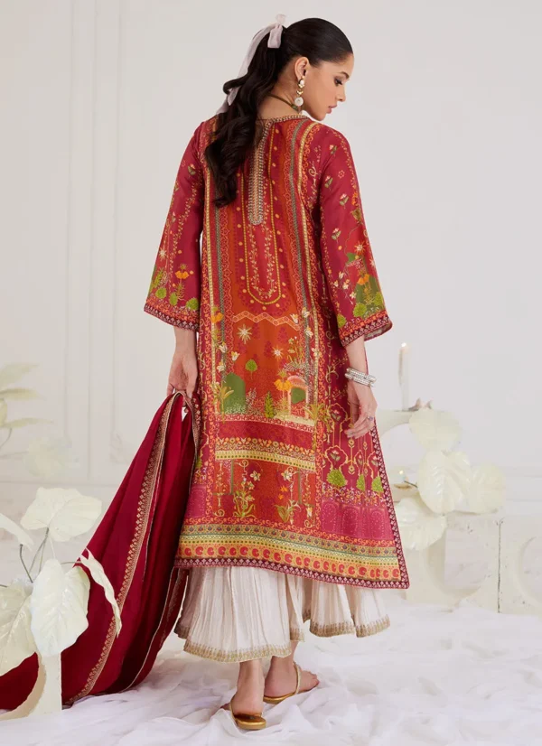 PAULINA RUST SHIRT AND DUPATTA