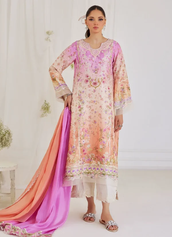 MAURA OMBRE SHIRT AND DUPATTA