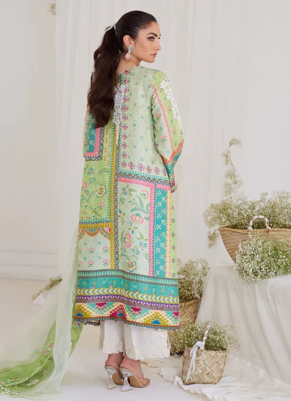 MARTA APPLE GREEN SHIRT AND DUPATTA