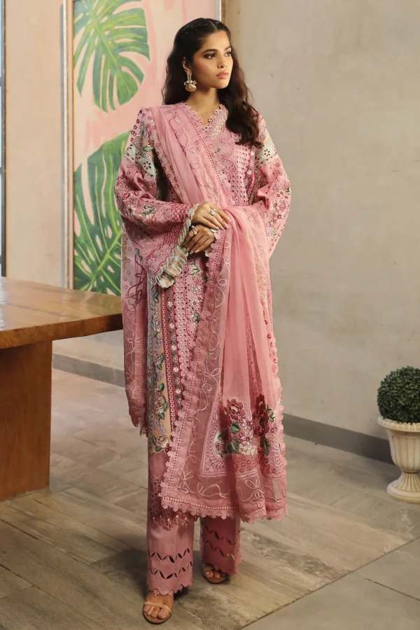 Coral – Luxury Lawn ’24 – Maryam Hussain