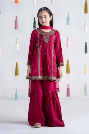 3 Piece Embroidered Lawn Suit | MKD-EA24-17