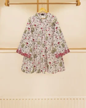 2 Piece - Embroidererd Lawn Frock S109532