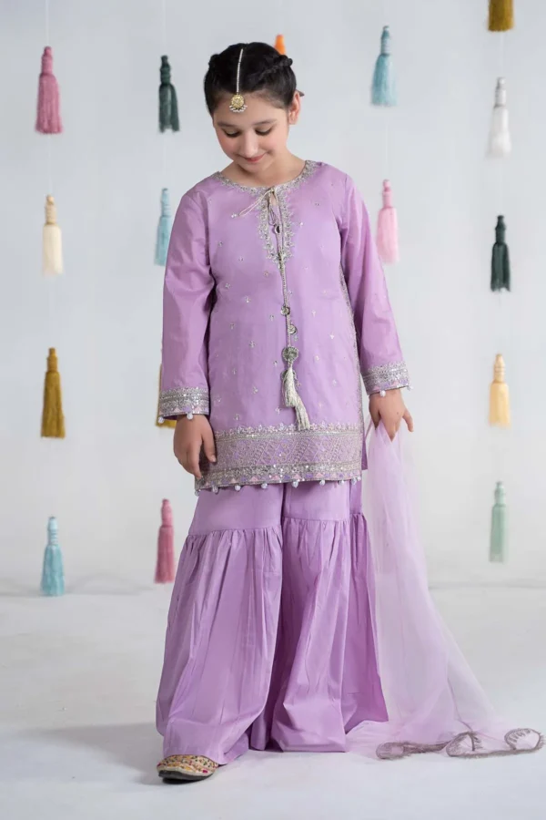 3 Piece Dyed Lawn Suit | MKD-EA24-23