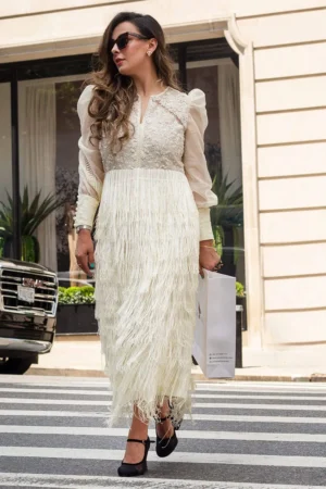 Zainab Salman Timeless Whites By Amavi