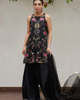 Farah Talib Aziz Luxe Pret By Siya Black