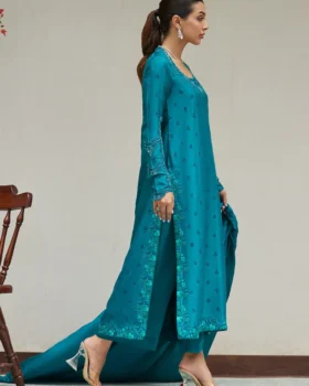 Farah Talib Aziz Luxe Pret By Persian Green