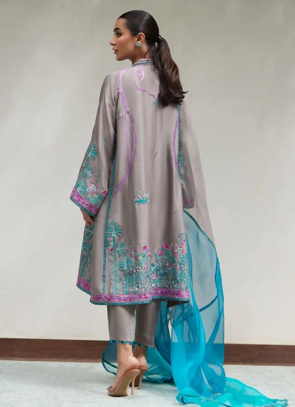 Farah Talib Aziz Luxe Pret By Natalya Charcoal