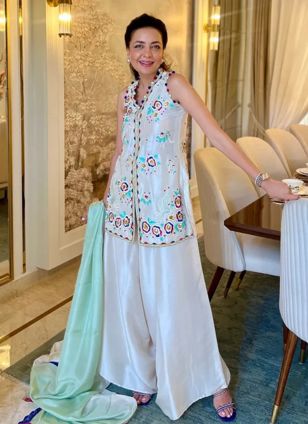 Farah Talib Aziz Luxe Pret By Cleo Ivory