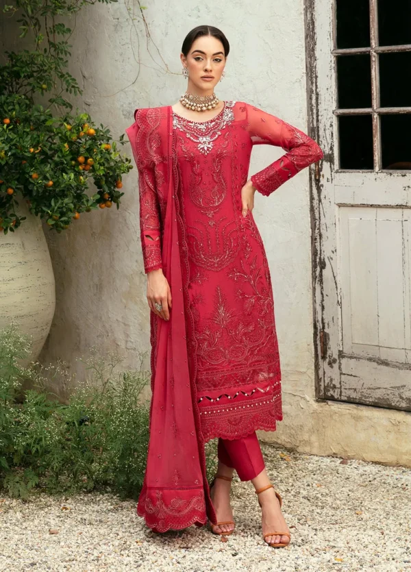 Gulaal Embroidered Chiffon By ULMARIA (GL-EC-24V1-03)