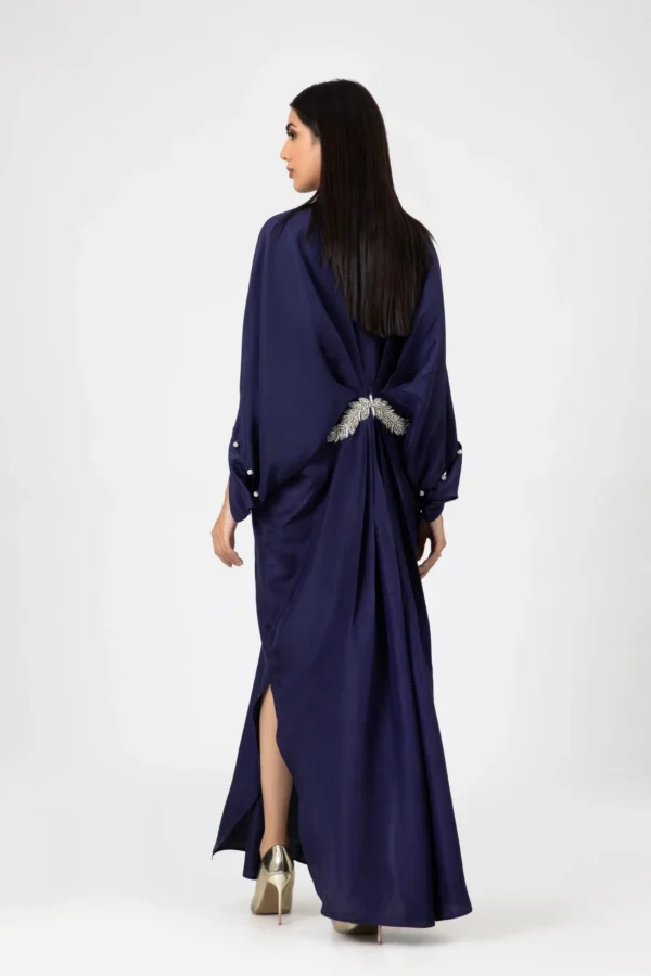 DC# 15161-Navy-Blue By Kaftans Ayesha Somaya