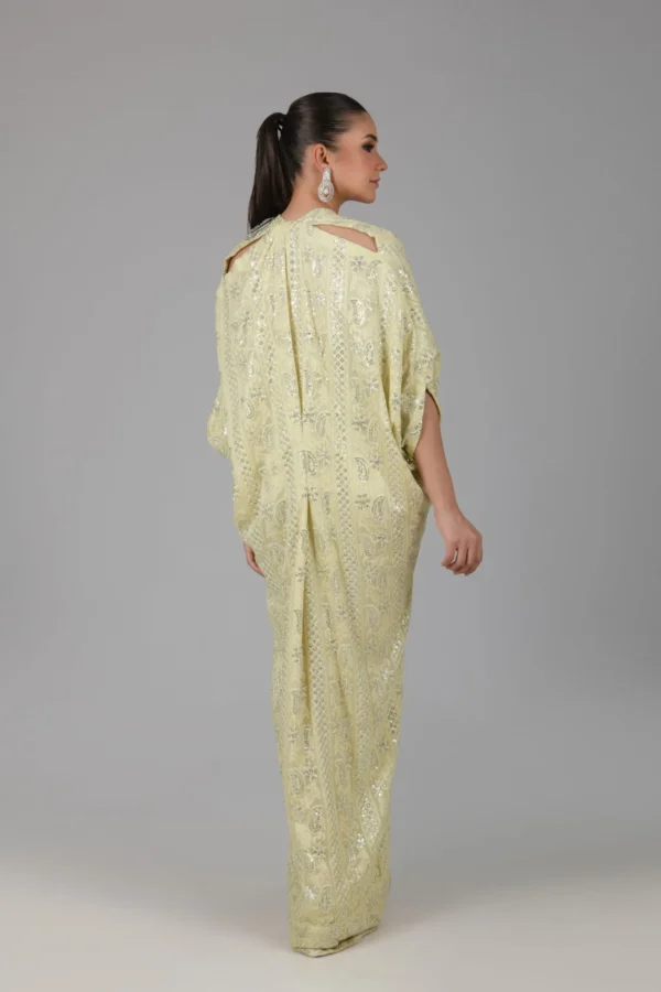 15738-Lime By Kaftans Ayesha Somaya