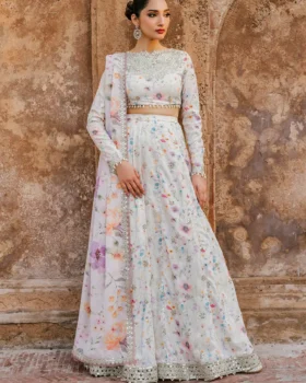 Iznik Printed Formals UE-316 Printed Georgette