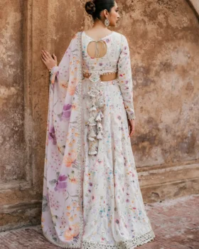 Iznik Printed Formals UE-316 Printed Georgette