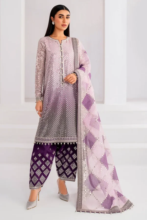 Jazmin Embroidered Chiffon UC-3056