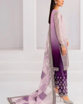 Jazmin Embroidered Chiffon UC-3056