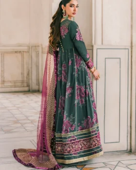 Iznik Printed Formals UE-319 Printed Chiffon