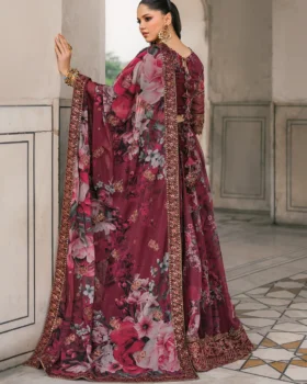 Iznik Printed Formals UE-314 Printed Chiffon