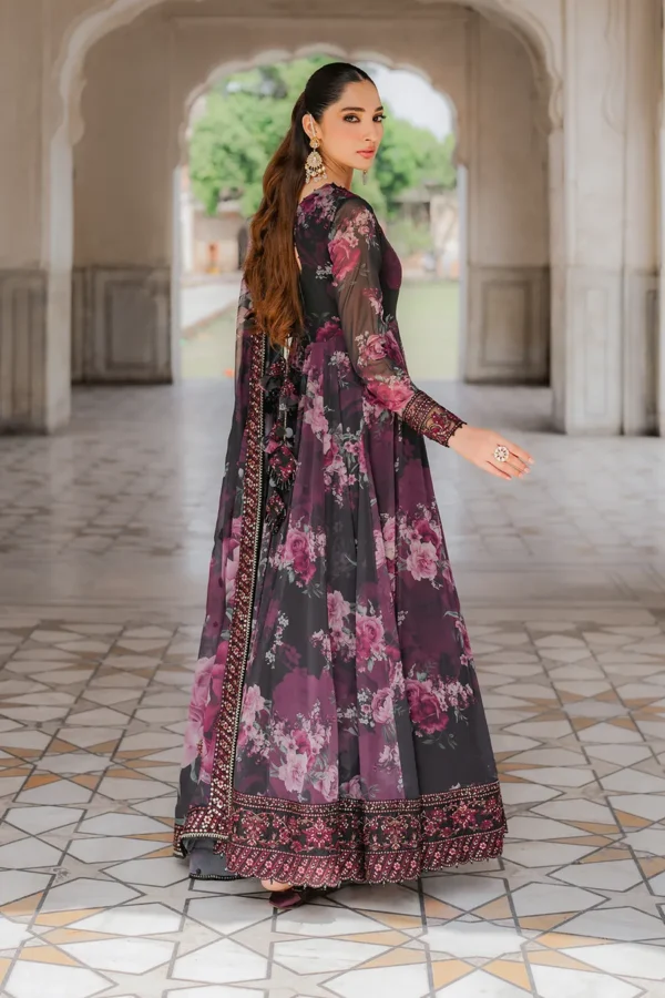 Iznik Printed Formals UE-315 Printed Chiffon