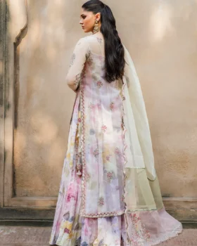 Iznik Printed Formals UE-320 Printed Raw Silk