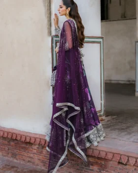 Iznik Printed Formals UE-322 Printed Chiffon