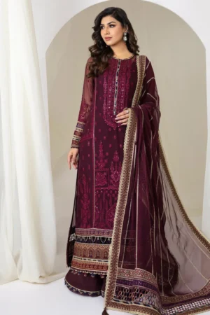 Jazmin Embroidered Chiffon UC-3051