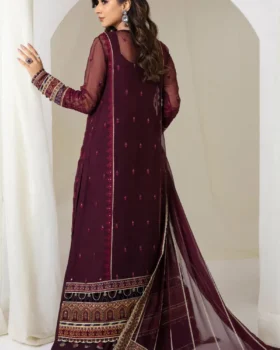 Jazmin Embroidered Chiffon UC-3051