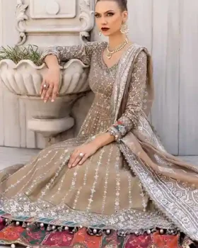 Maria B Unstitched Sateen | CST-810