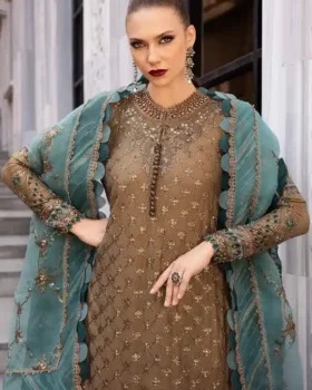 Maria B Unstitched Sateen | CST-808