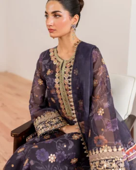 Baroque Unstitched COTTON NET UF-702