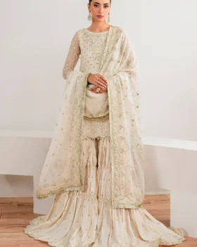 Baroque Unstitched CHIFFON UF-687