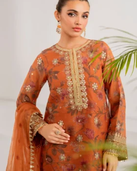 Baroque Unstitched COTTON NET UF-701