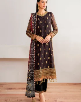 Baroque Unstitched CHIFFON UF-683