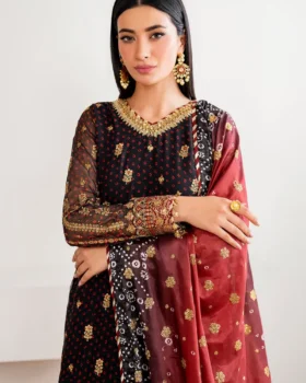 Baroque Unstitched CHIFFON UF-683