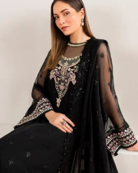 Baroque Unstitched CHIFFON UF-679