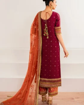 Baroque Unstitched CHIFFON UF-698