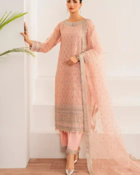 Baroque Unstitched CHIFFON UF-697