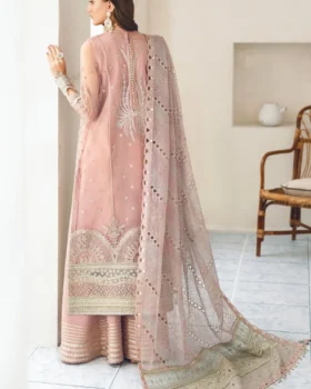 Jazmin Embroidered Net UN-4002