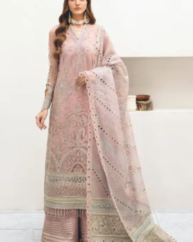 Jazmin Embroidered Net UN-4002