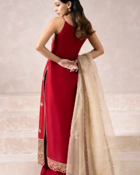 Zainab Salman Luna Festive Rosey Rouge