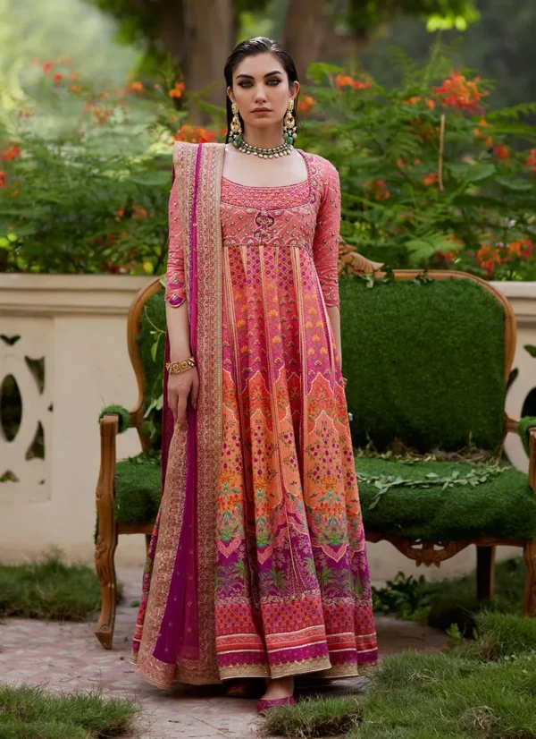 Mayna Festive Prints 24 Noorie Kalidaar And Dupatta