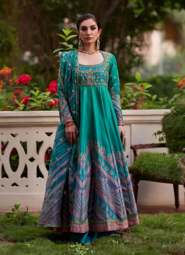 Mayna Festive Prints 24 Aalam Kalidaar And Dupatta