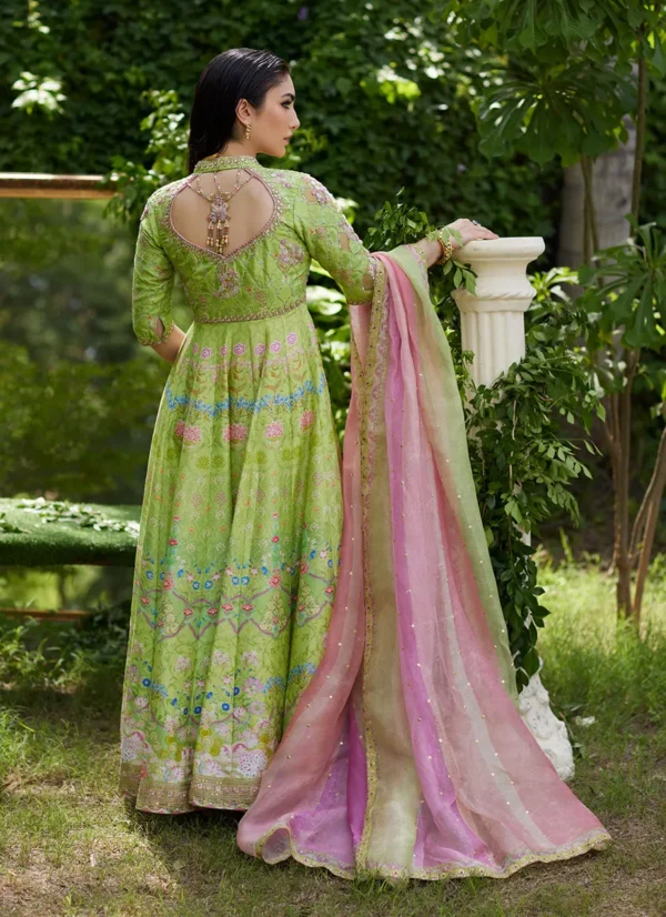 Mayna Festive Prints 24 Limees Kalidaar With Dupatta