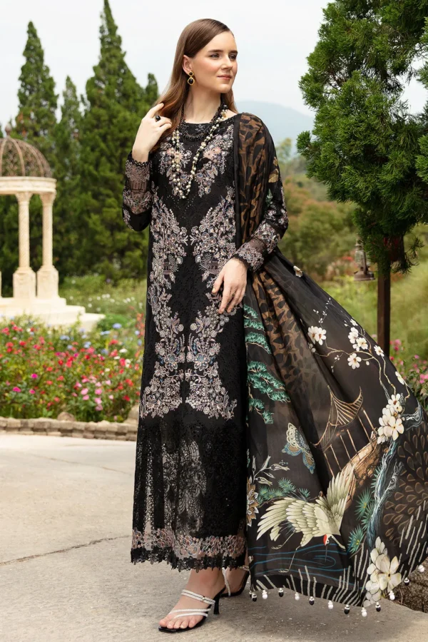 Ramsha Magical forest-3PC LAWN EMBROIDERED SUIT-Z-801