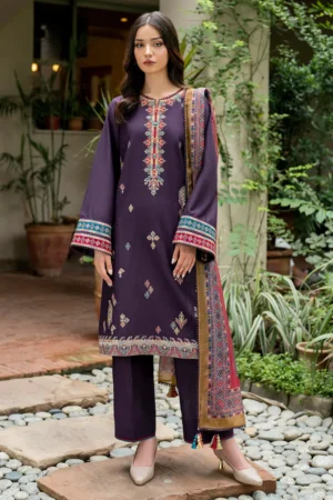 Jazmin Embroidered Khaddar RTW-1128