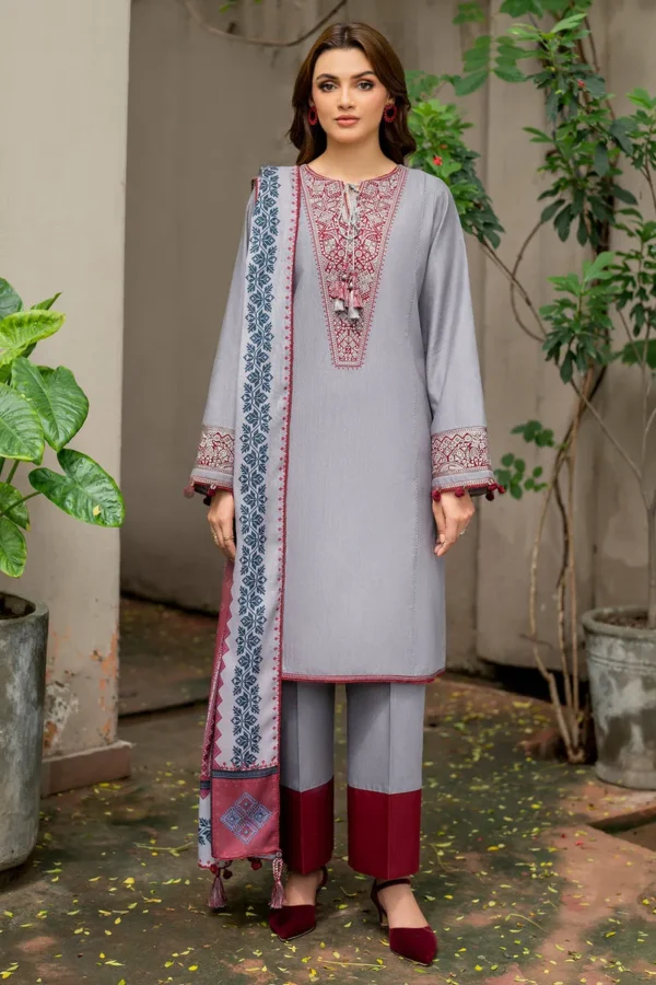 Jazmin Embroidered Khaddar RTW-1129